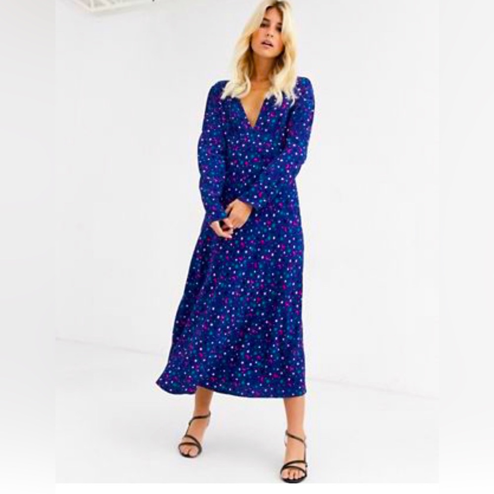 Fabienne Chapot Kate Stars & Moon Midi Dress ⭐️ 🌙